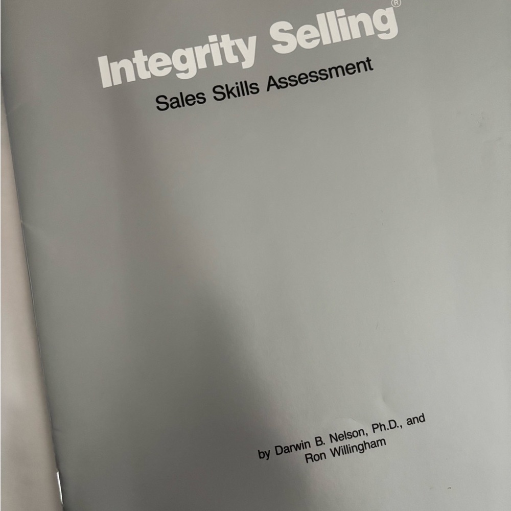 Integrity Selling Participant's Kit - Picture 5 of 11